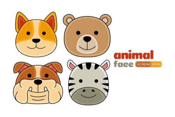 Animal Vector Pack 01: A Versatile Graphic Design Asset for Local Branding