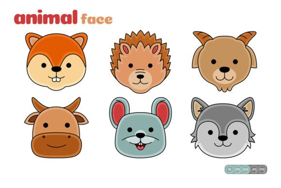 Animal Vector Pack 07: A Versatile Graphic Asset for Branding and Design