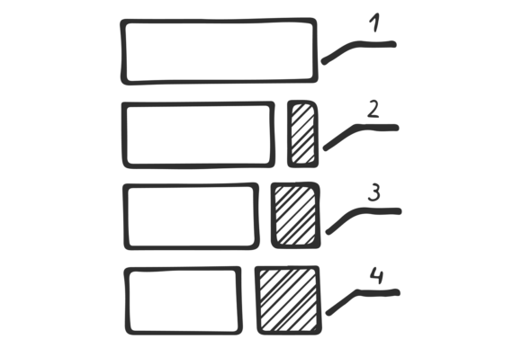 Bar Chart Icon for Branding and Marketing Graphics