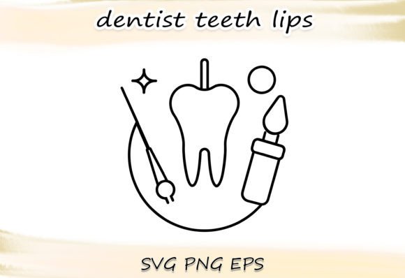 Single Tooth SVG I for Branding and Marketing Graphics