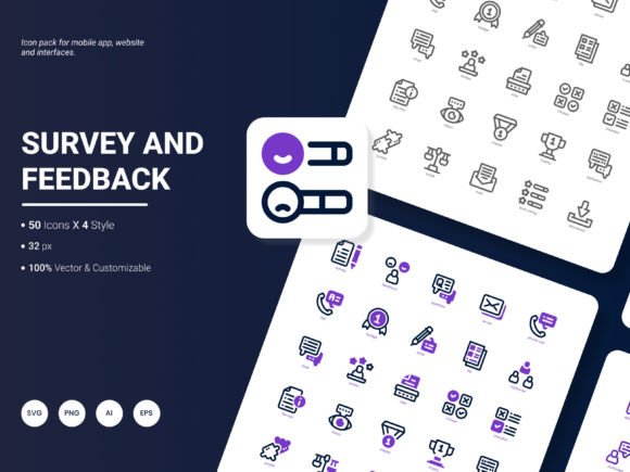 Survey and Feedback Icon Pack Review