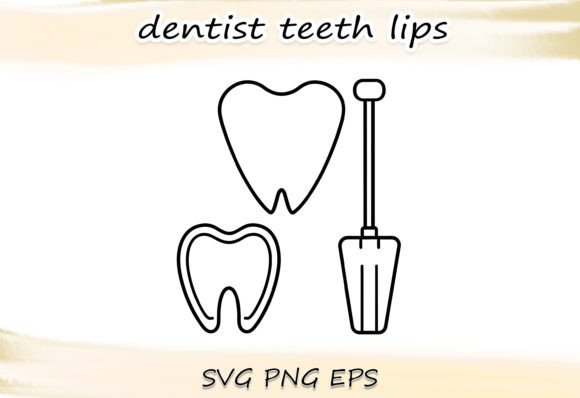 Tooth SVG: A Graphic Design Asset for Crafting and Illustrations